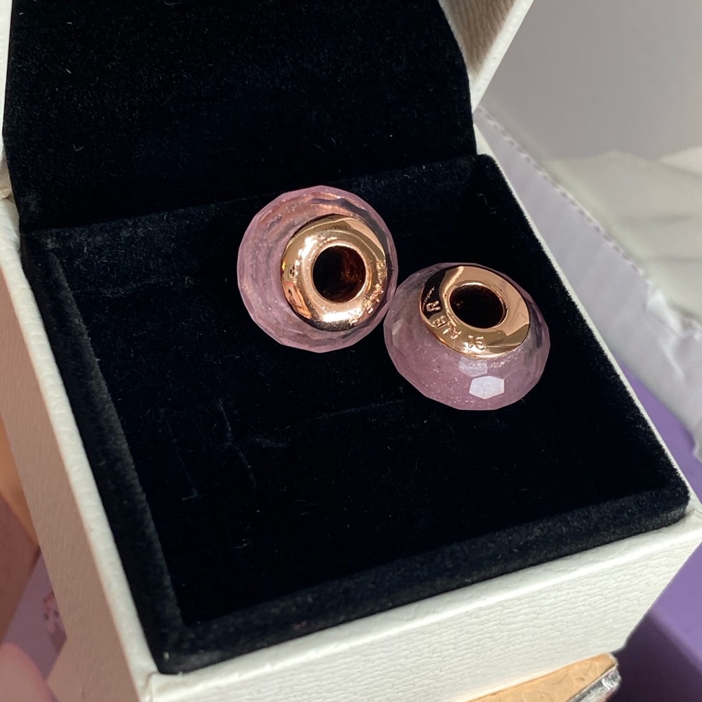 Authentic pandora charm new never used pair of two - Picture 3 of 4